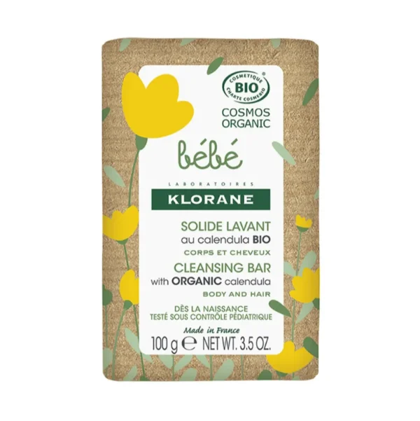 KLORANE - Solide Lavant au Calendula BIO - 100gr